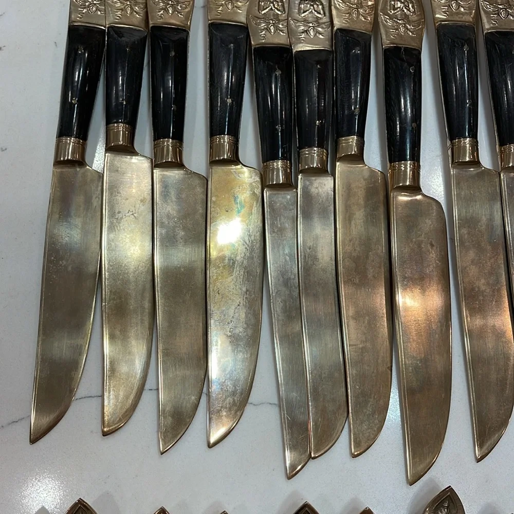 Vintage PCL SIAM Brass Wood BUDDHA 71 pieces